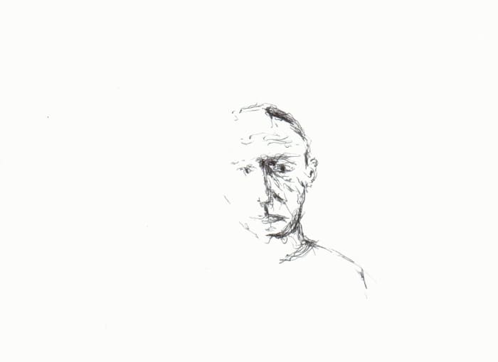 Porträt – Kugelschreiber auf Papier - Kugelschreiber Kunst Bic-Art Ballpoint Art
