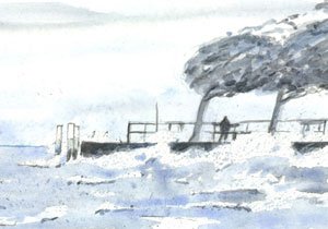 Schiffländte Einigen Thunersee