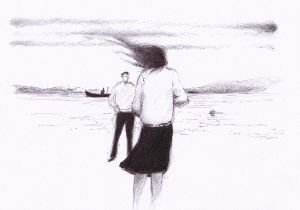 Herbstbeginn Thunersee Einigen