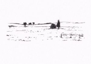 Landschaftdsskizze