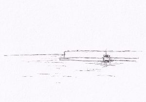 Belle-Île Hafenmauer