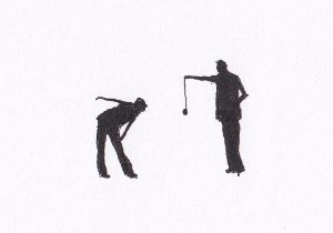 Jo-Jo-Spieler mit Coach